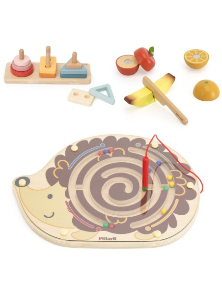 VIGA Lernspielzeug-Set Box 24-36 Monate