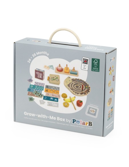 VIGA Lernspielzeug-Set Box 24-36 Monate