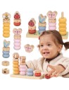 Holz-Lernspiel Frühling Zählenlernen 18m+ für Kinder von Viga
