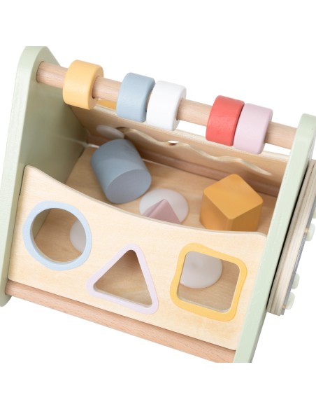 Trójkąt Aktywności Viga - drewniana zabawka edukacyjna rozwijająca dziecko