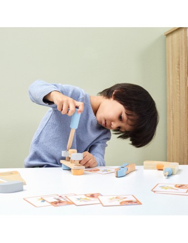 Viga Wooden Tool Set - creative fun for little handymen