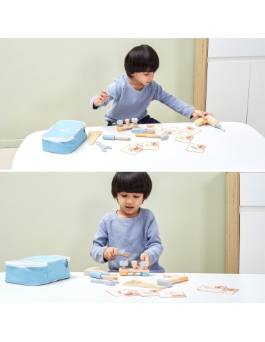 Viga Wooden Tool Set - creative fun for little handymen