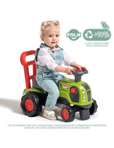 Ride-on Pusher Tractor Claas Arion 470 Falk - Vehicle for Children 1+