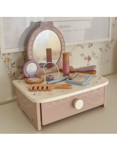 Viga Wooden Dressing Table with Accessories - Princess Corner