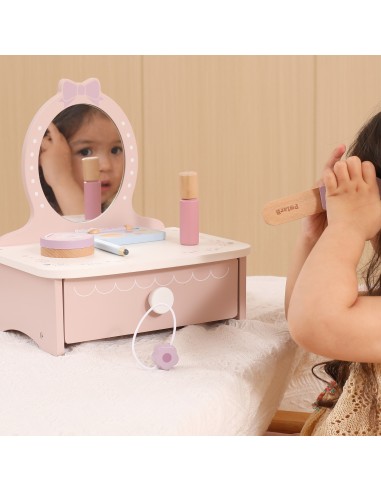 Viga Wooden Dressing Table with Accessories - Princess Corner