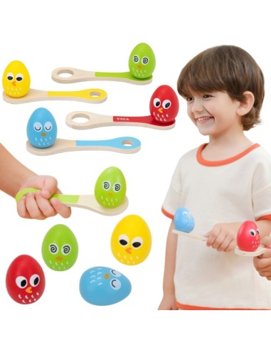 VIGA Egg on a Spoon Run for Children - Fun Competition