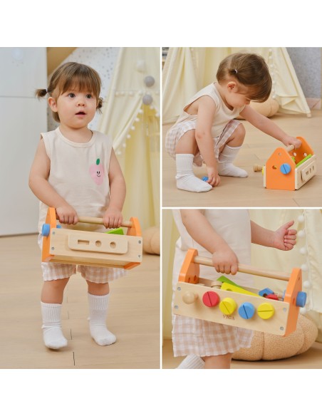 Viga Tool Box - Wooden Tool Set