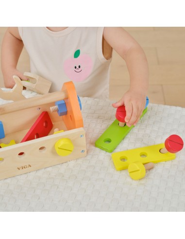 Viga Tool Box - Wooden Tool Set
