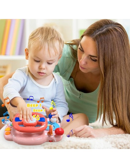 WOOPIE BABY Interaktywna Kierownica Samochodowa z Dźwiękiem