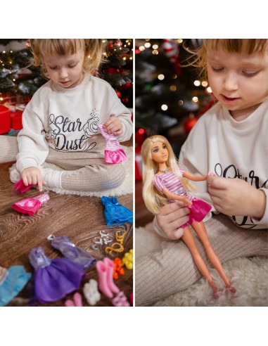 Lalka Lili z ubraniami i akcesoriami Woopie – kreatywna zabawa dla dzieci