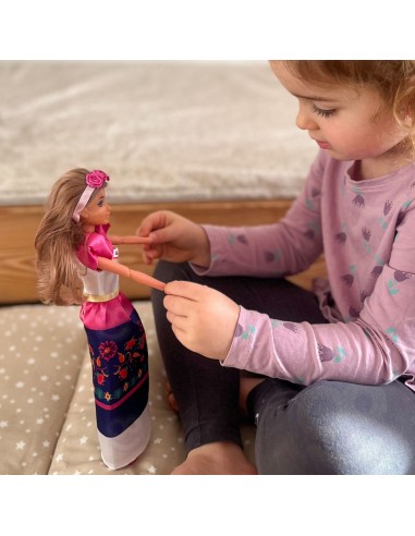 Lily mados lėlė tradicinė gėlių rašto apranga WOOPIE