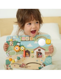 Classic World Farm Manipulative Board - Sensory Toy 2