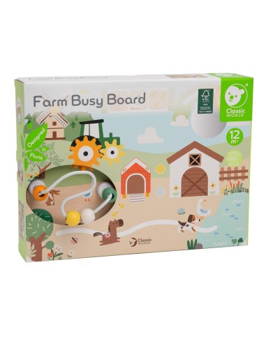 Classic World Farm Manipulative Board - Sensory Toy