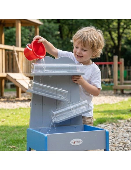 Wooden Water Cascade Classic World - Educational Water Track for the Garden