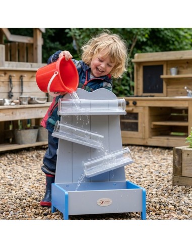 Wooden Water Cascade Classic World - Educational Water Track for the Garden