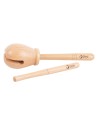 Medinis Woodblock instrumentas Classic World – ritmo mokymasis