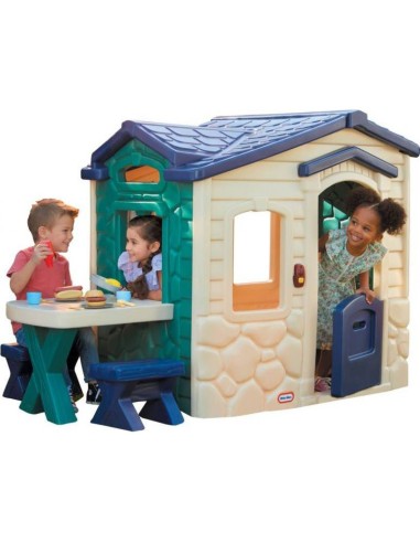 Domek piknikowy PATIO LITTLE TIKES -ogród zabawy z dzwonkiem i kuchnią!