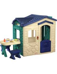 PATIO LITTLE TIKES Picnic House - a fun garden with a bell and kitchen!