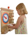 Laikrodžio rodmenų skaitymas. Laiko mokymasis. Laikui pažinti lenta Masterkidz