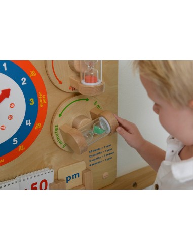 Uhrzeit ablesen – Lernen über die Zeit – Masterkidz Tafel