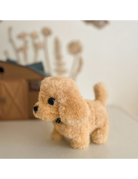 An interactive plush dog for children from the Woopie brand
