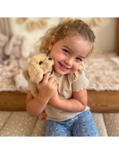 An interactive plush dog for children from the Woopie brand