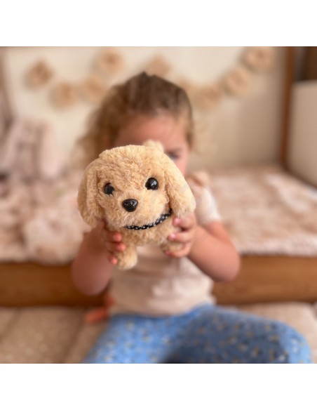 An interactive plush dog for children from the Woopie brand