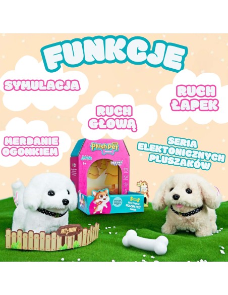 Interaktiver Plüschhund für Kinder von Woopie