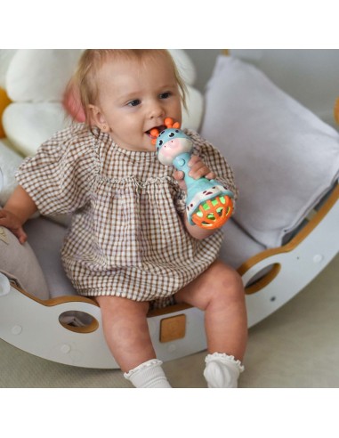 Interaktive Rassel Giraffe Woopie – Lernspielzeug
