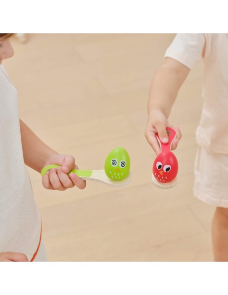 VIGA Eierlauf mit dem Löffel für Kinder – Lustiger Wettbewerb