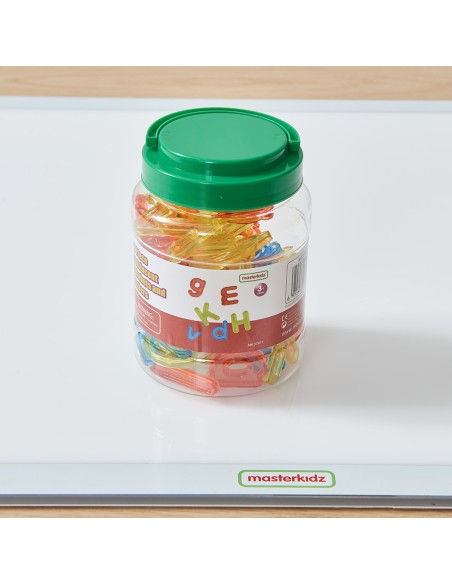 Transparentne Litery Edukacyjne do Nauki Czytania i Pisania-Masterkidz
