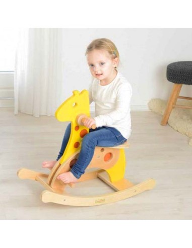 Wooden Rocking Giraffe Masterkidz - Joyful Fun for Toddlers