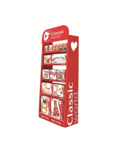 Classic World Wooden Display Shelf - Toy Stand for a Shop