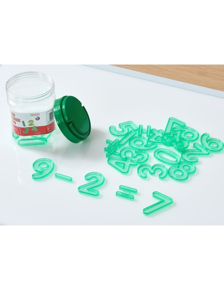 LED Lernziffern transparent für Kinder – Set von Masterkidz