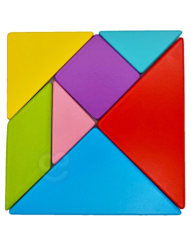 Puzzle tangram Tooky Toy – logiczne myślenie i kreatywność