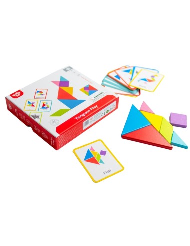 Puzzle tangram Tooky Toy – logiczne myślenie i kreatywność