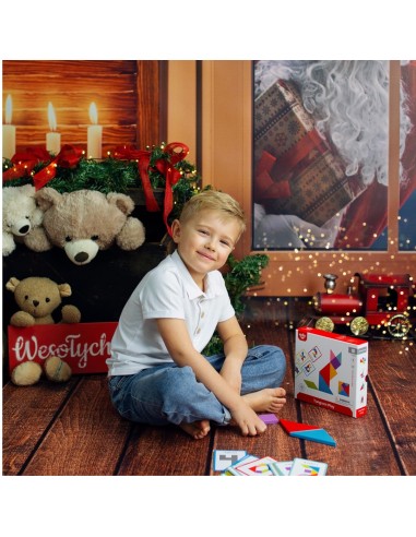 Puzzle tangram Tooky Toy – logiczne myślenie i kreatywność