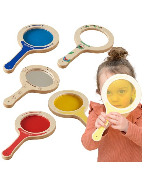 Zestaw Obserwacyjny Drewniany dla Dzieci Edukacyjny od Masterkidz