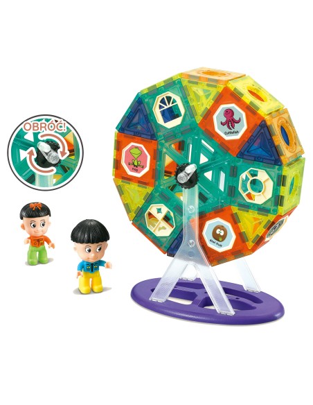 Woopie Carousel Magnetic Blocks – Creative STEM Fun