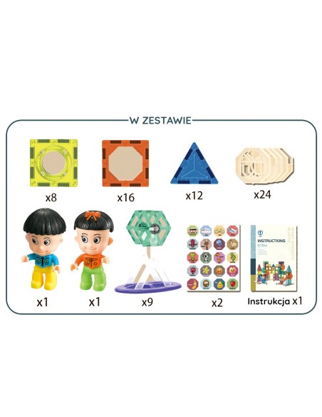 Woopie Carousel Magnetic Blocks – Creative STEM Fun