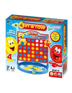 Woopie 4 in a Row Puzzle Game for kids and family from 5 years old
