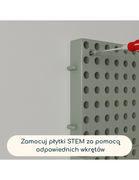 Outdoor STEM WALL – edukacyjna, modułowa ściana do zabawy i nauki MASTERKIDZ