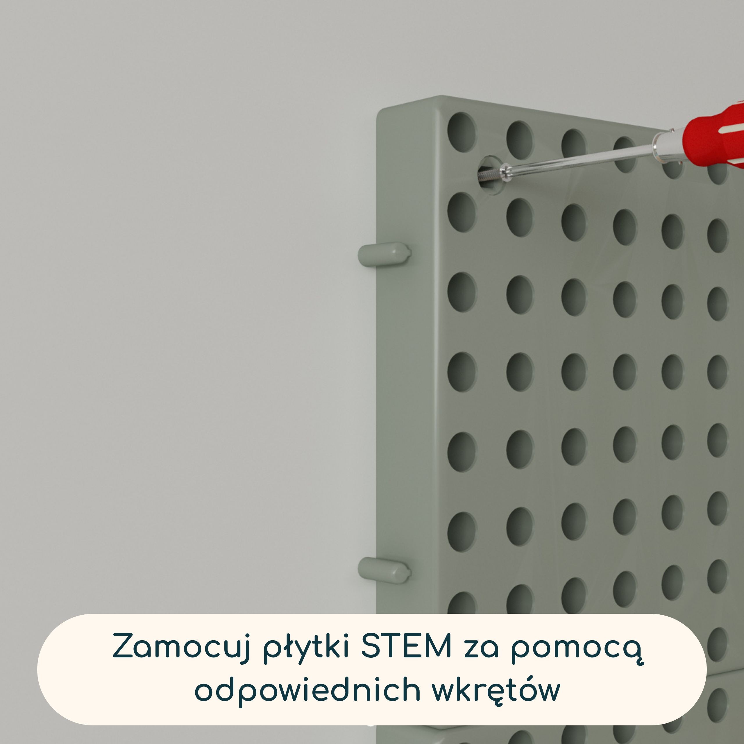 Tablica kreatywna naukowa ściana outdoor 80 x 80 stem - 5 z 8