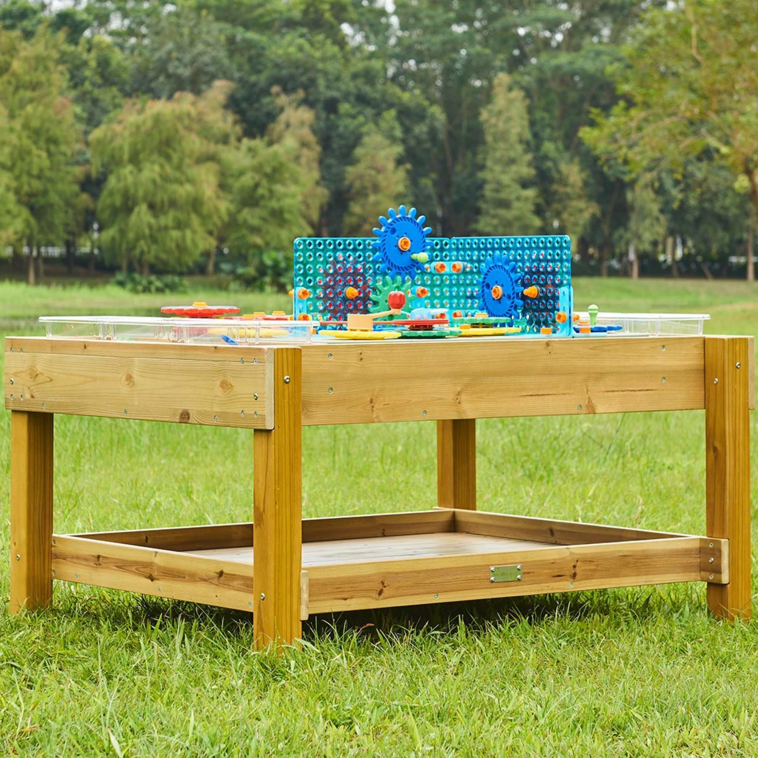 Drewniany stół edukacyjny 1200l stem outdoor - 2 z 9