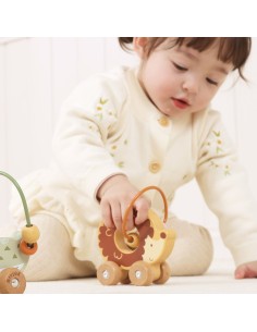 Uroczy labirynt koralikowy Jeż Viga– edukacja i zabawa dla malucha 2