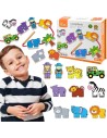 Viga Safari and ZOO Threading Blocks – Creative Fun for Toddlers