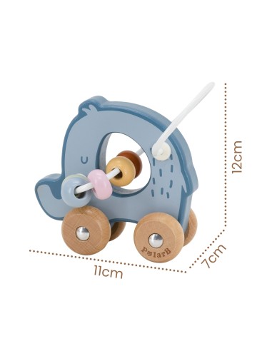 Uroczy labirynt koralikowy Słonik Viga – edukacja i zabawa dla malucha