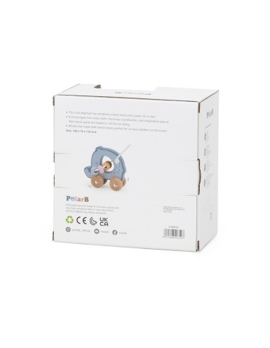 Uroczy labirynt koralikowy Słonik Viga – edukacja i zabawa dla malucha