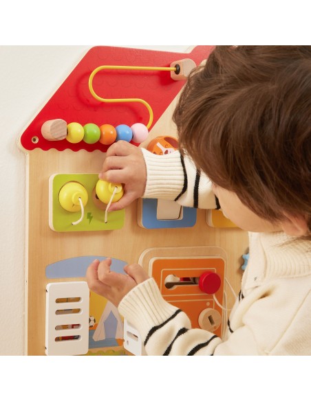 VIGA House Manipulative Board – educational learning through play