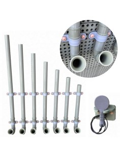Klangröhren mit Stöckchen für das STEM-Panel Masterkidz – Musikinstrument